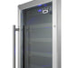Summit 18" Wide Built-In Wine Cellar, ADA Compliant — Left Hand Door hinge (SWC1840BCSSADALHD) view 3