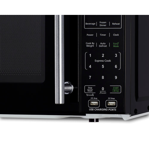Summit Compact Microwave with USB Ports and Allocator (SM903BSA1) view 4