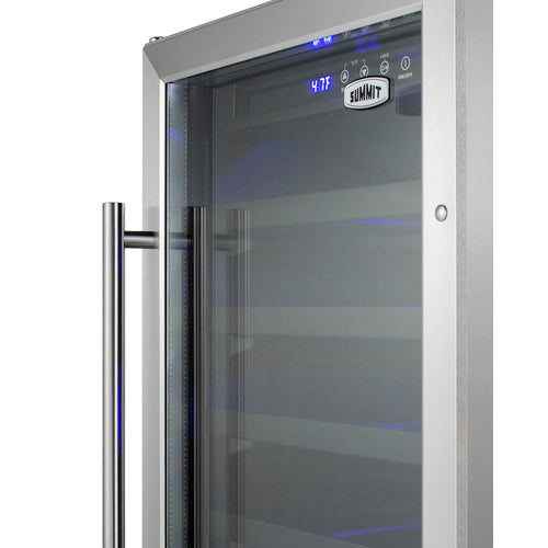 Summit 18" Wide Built-In Wine Cellar, ADA Compliant (SWC1840BCSSADA) view 3