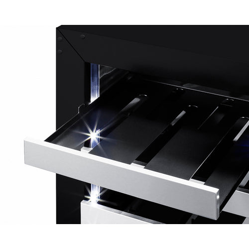 Summit 15" Wide Built-In Wine Cellar, ADA Compliant (Panel Not Included) (ASDW1522PNRLHD) view 3