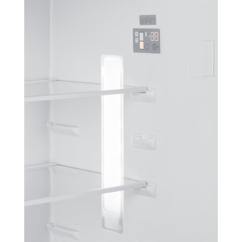 Summit 28" Wide Top Mount Refrigerator-Freezer With Icemaker (FF1514SSIM) view 5