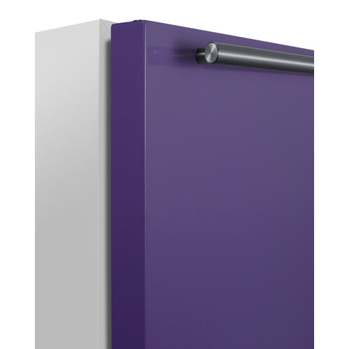Summit 24" Wide Refrigerator-Freezer, ADA Compliant — Left Hand Door hinge (BRF611WHPADALHD) view 6