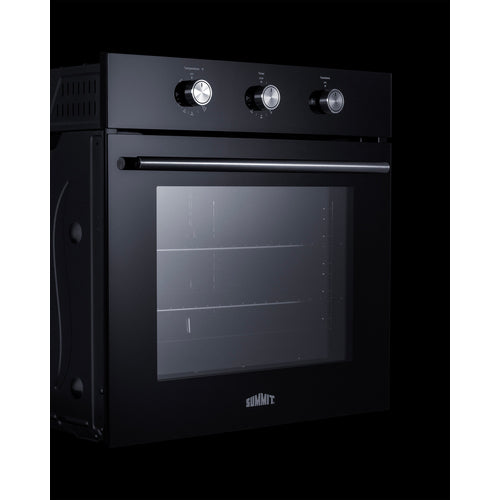 Summit 24" Wide LP Gas Wall Oven (SGW242BKLP)