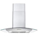 Cosmo 4-Piece Appliance Package - 30-Inch Dual Fuel Range, Wall Mount Range Hood, Dishwasher and Refrigerator in Stainless Steel (COS-4PKG-036) Cosmo