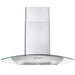 Cosmo 30-Inch 380 CFM Ducted Wall Mount Range Hood in Stainless Steel with Tempered Glass (COS-668A750) Cosmo