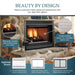 Majestic 36" Radiant Fireplace - SA36 Majestic