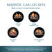 Majestic 42" Radiant Fireplace - SA42R Majestic
