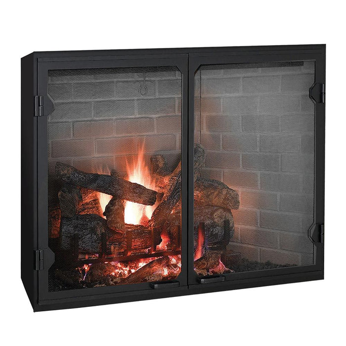 Majestic 42" Biltmore Radiant Wood Burning Fireplace W/Herringbone Brick Pattern - SB80 Majestic