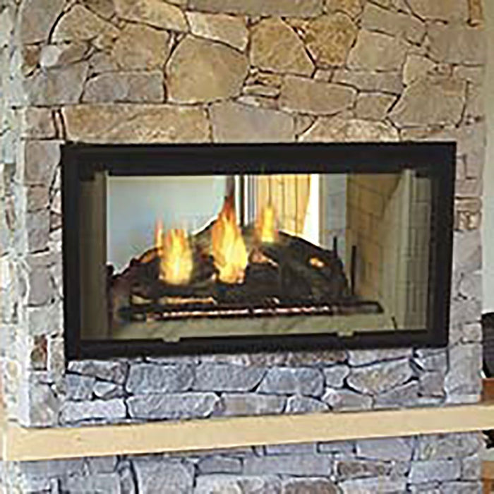Majestic 42" See-Thru Radiant Wood Burning Fireplace - DSR42 Majestic