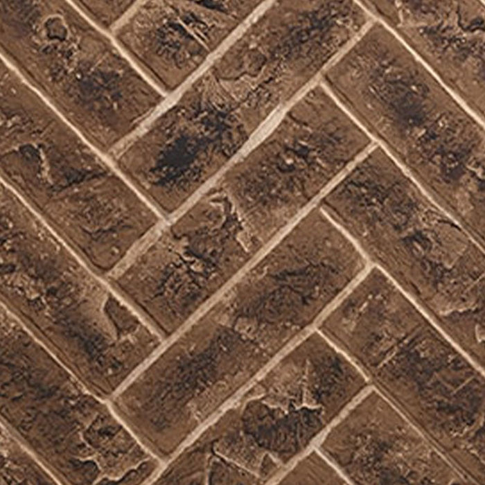 Majestic Brick Interior Panels, Herringbone, Tavern Brown - BRICK42MTBH Majestic