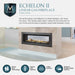 Majestic Echelon II 36" See-Through Top Direct Vent Fireplace with IntelliFire Touch Ignition System Majestic