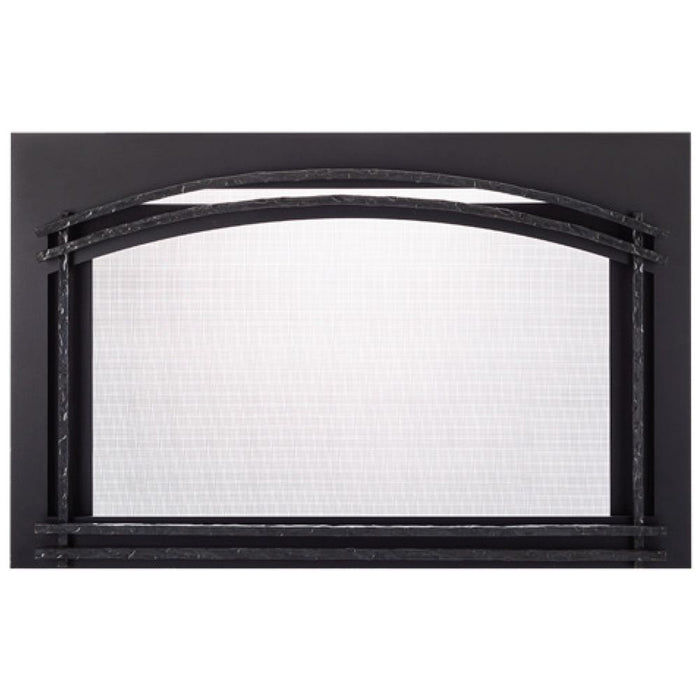Majestic Forged Arch 30" Screen Front, Black - FA-TRI30-BK Majestic