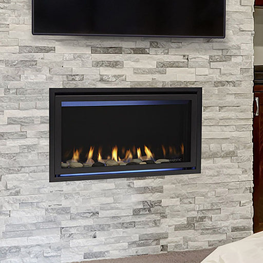 Majestic Jade Direct Vent Gas Fireplace with Intelli Fire Touch Ignition System Majestic