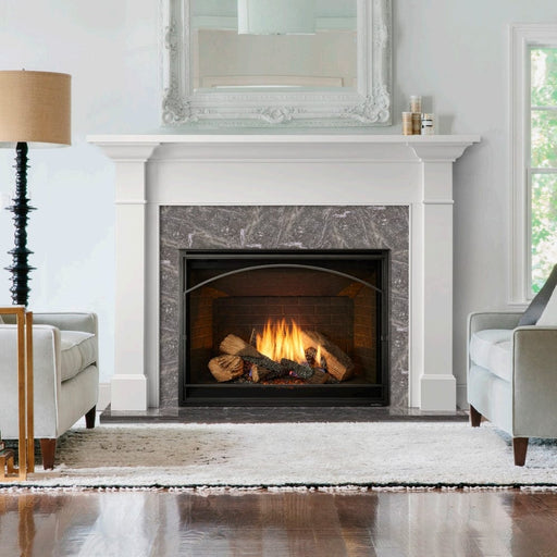 Majestic Monessen Exacta 32-inch Vent-Free Circulating Firebox with Kenwood Flush Mantel - BUF32 Majestic