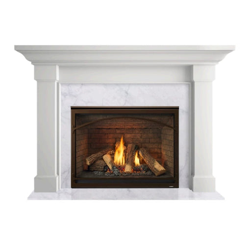 Majestic Monessen Exacta 32-inch Vent-Free Circulating Firebox with Kenwood Flush Mantel - BUF32 Majestic