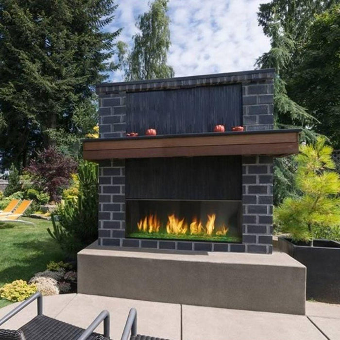Majestic Lanai Vent-Free Outdoor Natural Gas Fireplace Majestic