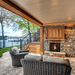 Majestic Courtyard Vent-Free Outdoor Natural Gas Fireplace Majestic