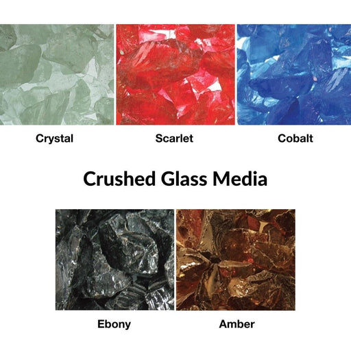 Majestic Crushed Glass Media for Gas Fireplaces Majestic