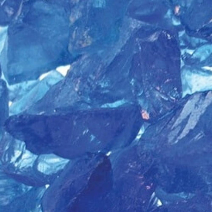 Scarlet Crushed Glass Media