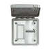 Majestic Wired Wall Timer for Courtyard Fireplace