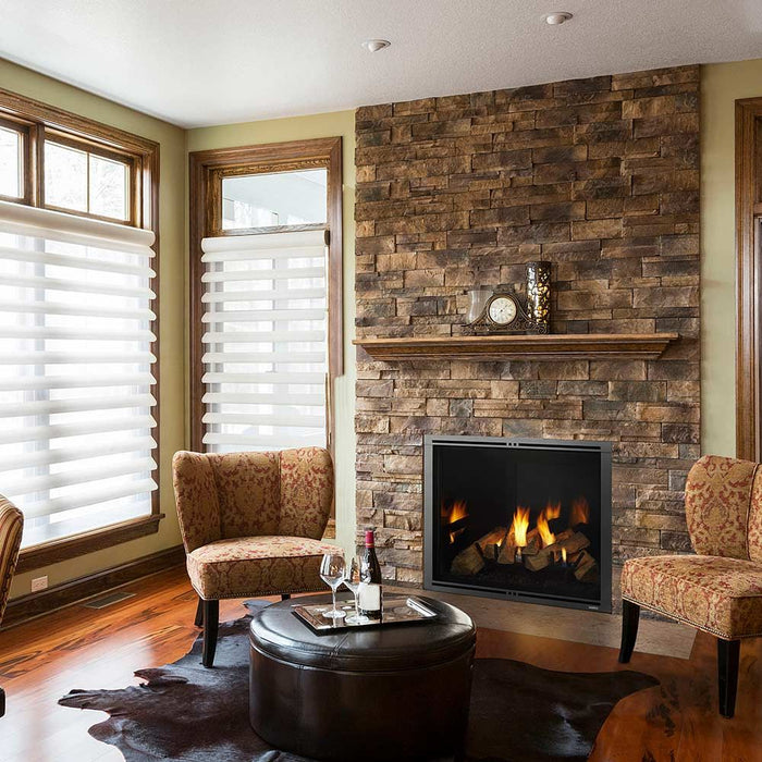 Majestic Marquis II 36" Top, Direct Vent Fireplace With IntelliFire Touch ignition (NG) Majestic