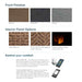 Majestic Marquis II 36" Top, Direct Vent Fireplace With IntelliFire Touch ignition (NG) Majestic