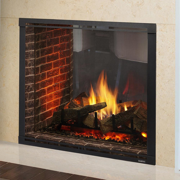 Majestic Marquis II 42" See-Through- Top, Direct Vent Fireplace With IntelliFire Touch Ignition - MARQ42ST Majestic