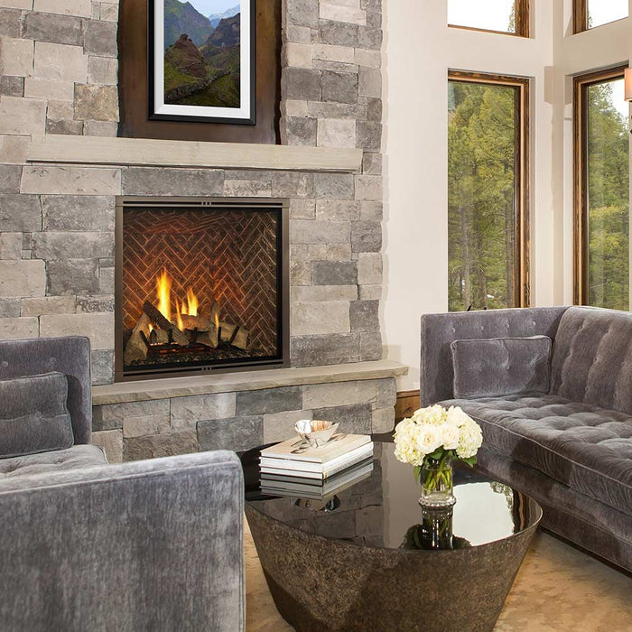 Majestic Marquis II 42" Top, Direct Vent Fireplace With IntelliFire Touch Ignition (NG) Majestic