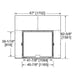 Majestic Marquis II 42" Top, Direct Vent Fireplace With IntelliFire Touch Ignition (NG) Majestic