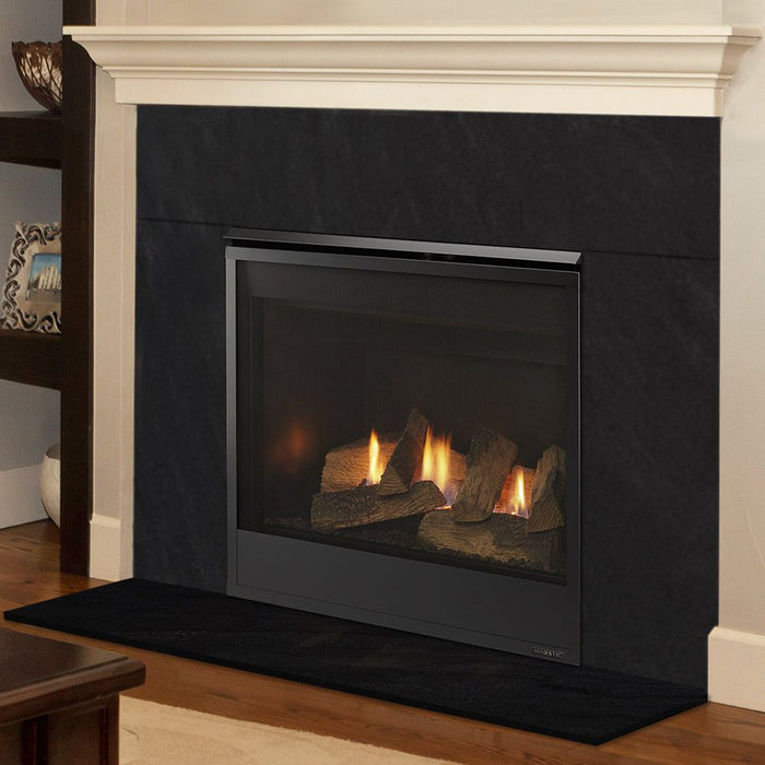 Majestic Mercury 32" Direct Vent Gas Fireplace, Top/Rear Vent With Intellifire (NG) Majestic
