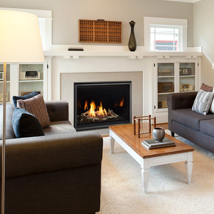 Majestic Meridian 42" Modern Top Direct Vent Gas Fireplace With Intellifire Touch ignition (NG) Majestic