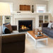 Majestic Meridian 42" Modern Top Direct Vent Gas Fireplace With Intellifire Touch ignition (NG) Majestic