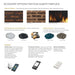 Majestic Quartz 42" Top/Rear Direct Vent Fireplace With IntelliFire Touch Ignition - QUARTZ42IFT Majestic