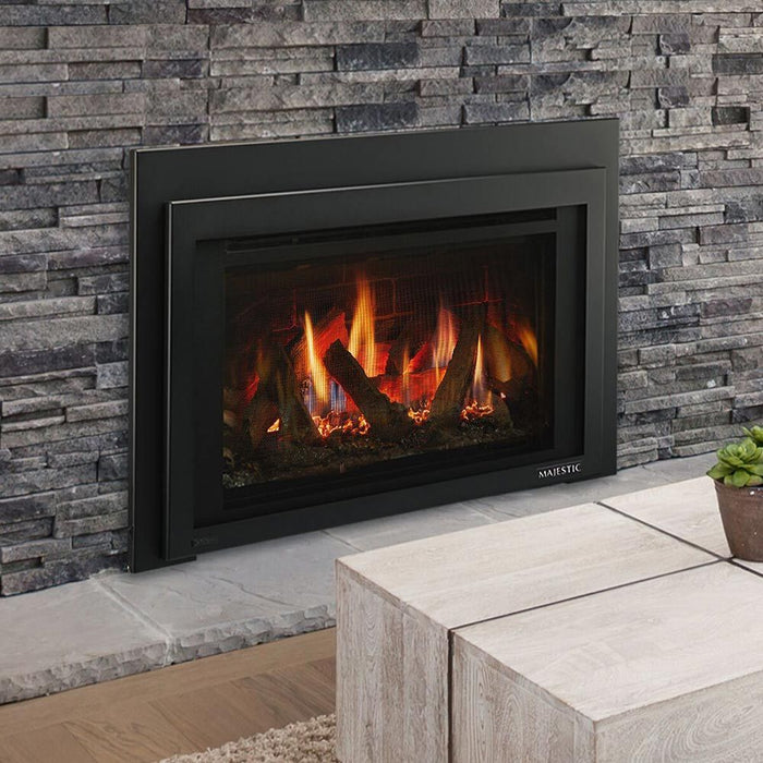 Majestic 35" Ruby Large Direct Vent Gas Insert With Intellifire Touch Ignition System - RUBY35 Majestic