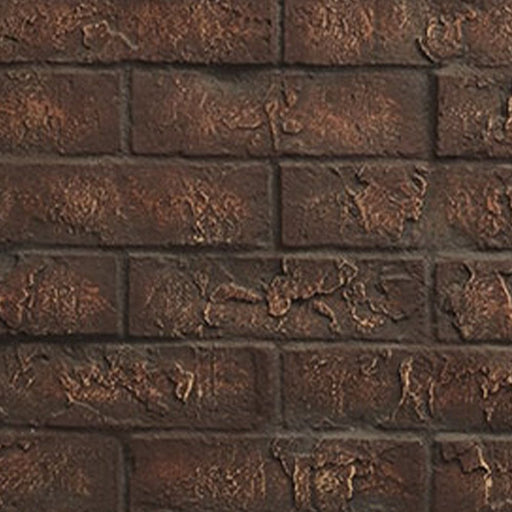 Majestic Traditional 30" Brick Interior Panels Cottage Red - BRICKMI30CR Majestic