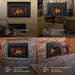 Majestic Trilliant Medium 30" Direct Vent Gas Insert With Intellifire Touch Ignition System - TRILLIANT30 Majestic
