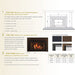 Majestic Trilliant Medium 30" Direct Vent Gas Insert With Intellifire Touch Ignition System - TRILLIANT30 Majestic