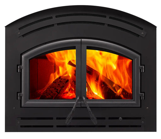 Majestic Warm Majic Wood Fireplace with Cast Iron Arch Doors - WarmMajic-II Majestic