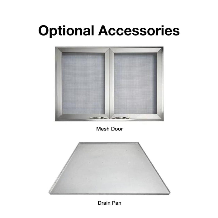 Majestic Vesper 36-Inch Vent-Free Outdoor Gas Fireplace Majestic