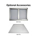 Majestic Vesper 36-Inch Vent-Free Outdoor Gas Fireplace Majestic