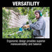 VM Hardware Makita XNU02T 18V LXT® Lithium-Ion Brushless Cordless 24" Pole Hedge Trimmer Kit (5.0Ah) - Dimensions