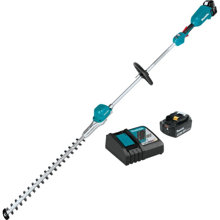 VM Hardware Makita XNU02T 18V LXT® Lithium-Ion Brushless Cordless 24" Pole Hedge Trimmer Kit (5.0Ah)