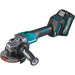 VM Hardware Makita GAG01M1 40V Max XGT GAG01M1 Brushless Cordless 4‐1/2” / 5" Angle Grinder Kit - Side View
