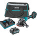 VM Hardware Makita GAG01M1 40V Max XGT GAG01M1 Brushless Cordless 4‐1/2” / 5" Angle Grinder Kit