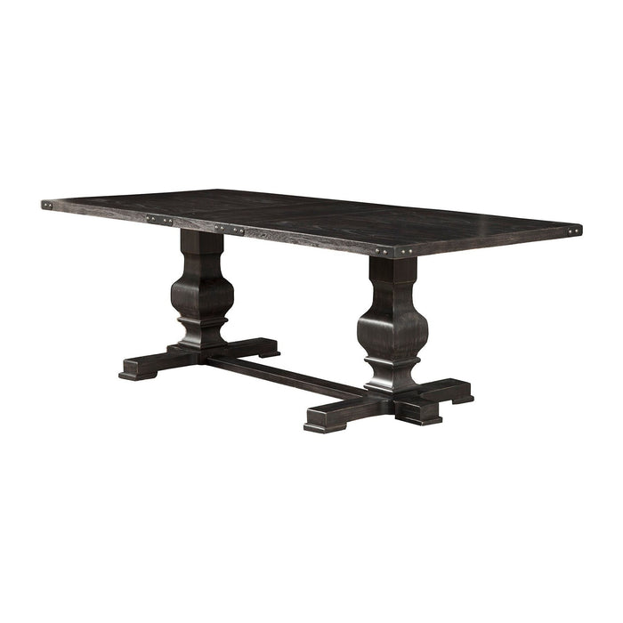 Alpine Furniture Manchester Dining Table, Vintage Black