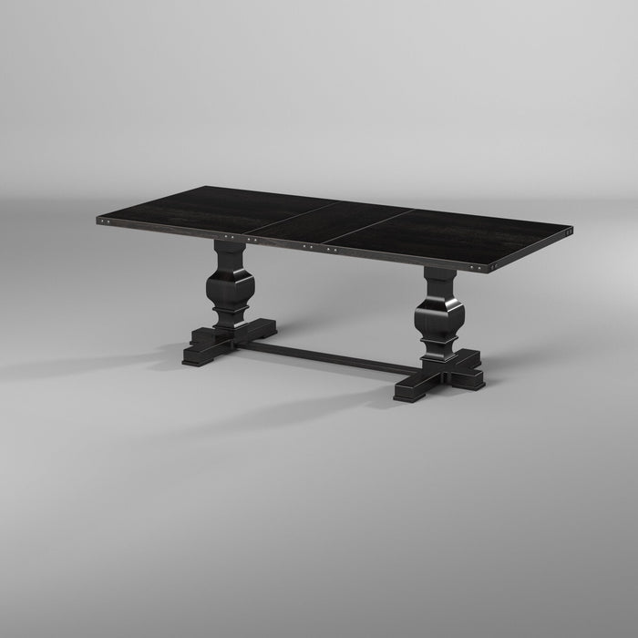Alpine Furniture Manchester Dining Table, Vintage Black