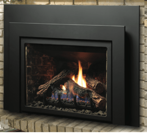 Kingsman Kingsman Black Surround with Louver Kit For Gas Fireplaces