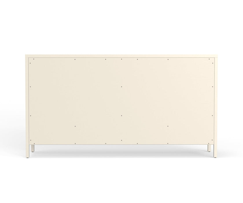 Alpine Furniture Marsha Dresser, Coconut Milk