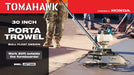 Tomahawk Power 30" Portable Honda Concrete Power Trowel with 18ft Bull Float Handle GX35 - Detail View 3