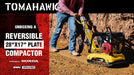 Tomahawk 6.5 HP Honda Reverse Hydraulic Plate Compactor for Soil, Aggregate, Cohesive Compaction - Close-Up